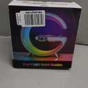 Smart Table Lamp with 4in1 Wireless Charger, Night Light, Bluetooth Speaker, Alarm Clock, App Control, Office, Bedroom, Home Decor (White)