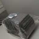 Stair Treads Carpet 4 pcs for Wooden Steps with Non Slip Rubber Backing, 100% Polyester Soft Stairs Resistant Indoor Skid Runner Safety Rugs for Kids Elders and Pets 30" * 8" (Dark Gray)