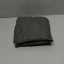 Mia's Dream Premium Cotton Waffle Bathroom Towel Set, 3 Pack Quick Drying Facial & Hand Towels, 13" x 27" (Olive Green)