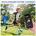 2 x Insoles for Airtag Hidden Holder, Airtag Case for Tracking Devise Steps and Shoes for Kids, Comfortable Securely Mounted Insert for Shoes (Blue, 175-190mm)