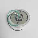 Restaurant Canopy Hood Light Fixture with Thermal and Shock Resistant Globe