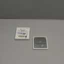 Indoor Thermometer Hygrometer with 4.4" Large Display, Digital Temperature & Humidity Monitor with Clock, Room Humidity Gauge, Built-in Sensor, Magnetic Fridge Mount, Desk Stand or Wall Mount