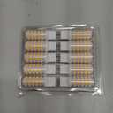 ALIDE G9 Led Bulbs 5W Replace 50 Watt 60 Watt Halogen Equivalent,2700K Soft Warm White, AC120V T4 G9 Bi-pin Led Bulbs for Chandelier Lighting,550LM,10Pack, Non-dimmable