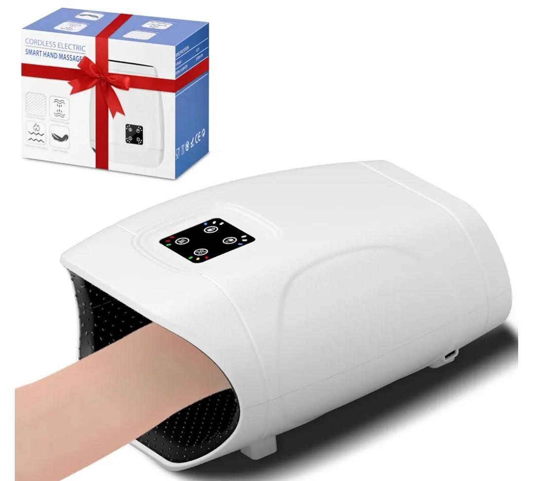 Hand Massager with Heat and Compression, Cordless Electric Hand held Massager for Arthritis and Carpal Tunnel, Gifts for Men and Women