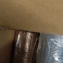 Foil Cupcake Liners with Lids 100Pack,Free-Air 3.5Oz Mini Muffin Liners Cupcake Baking Cups,Disposable Muffin Tins Cupcake Wrappers for Wedding Birthday Party, with Spoons-Champagne