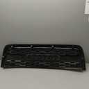 Front Grill Compatible with Tundra 2003 2004 2005 2006, Front TRD Style Grille Replacement with 4 Amber LED Lights Accessories, Matte Black