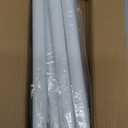 Shower Curtain Rod, 1" Diameter Heavy Duty Tension Shower Rod, Non Slip Adjustable 28-102 inch No Drilling Shower Curtain Rods Spring Tension For Bathroom, Shower Stall, No Rust, White