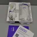 GuruNanda Compact Water Dental Flosser, Portable Travel Size Oral Irrigator Flosser with Collapsible 180 ml Tank, Smart Timer, 4 Flossing Modes, TSA-Friendly - Lavender