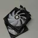 Thermalright TL-C12C-S X3 CPU Fan,120mm 4pin PWM Silent Computer Case Cooler Fan, with S-FDB Bearing Included, up to 1500RPM PC Cooling,ARGB3 Quantities