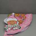 Hungdao 32 Pcs Gingerbread Man Christmas Decoration Gingerbread Man Christmas Tree Topper Head Arm and Leg Xmas Tree Skirt Wooden Ornament for Xmas Holiday Indoor Party Supplies (Pastel Pink)