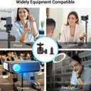 SmallRig Camera Desk Mount Table Stand, Adjustable Light Stand 15"-35", Tabletop C Clamp for DSLR Camera, Ring Light, Live Streaming, Photo Video Shooting