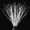 10 Pack Artificial White Curly Willow Branches  33.8 Bendable Faux Twigs for Tall Vases, DIY Home Decor, Rustic Farmhouse,Wedding & Seasonal Displays