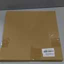 Dry Erase White Board, Cazeyoo Magnetic Desktop Whiteboard 10 x 10inch with Stand, 8 Markers, 4 Magnets and 1 Eraser, Portable Double-Sided White Board for Kids Drawing, Office, Home, School (Metal)