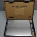 Titanium Cutting Boards for Kitchen Non Toxic Chopping Board with Handle Large Big Small Kitchen Meat Butcher Block 2 in 1 Pure Titanium and Wheat Straw PP Not Wood Bamboo Plastic Teak Grey/Beige