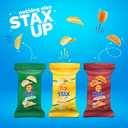 Lay's Stax Potato Crisps, Variety Pack, 0.75 Ounce (Pack of 30)
