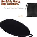 2 x Kayak Cockpit Cover Waterproof UV50+ Oxford Kayak Cockpit Cover with Carry Bag (Large)