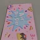 Air Dry Clay Kit with Greeting Cards, 12 Box Dessert Cake Modeling Clay, DIY Art and Craft Supplies for Kids Classroom Gift Exchange, Party Favors