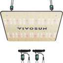 VIVOSUN VS1000 LED Grow Light with Full Spectrum Diodes & Sosen Driver Dimmable Lights Sunlike for Indoor Plants Seedling Veg and Bloom Lamps for 2x2/2x4 Tent