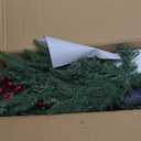 3.5ft Pre-Lit Christmas Tree with LED Lights, Auto Timer