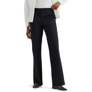 Lee Women's Wrinkle Free Mid Rise Bootcut Pant M