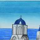 Anna by Anuschka womens 1825 (4.25 x 3 in, Magical Greece)