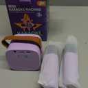 YLL Karaoke Machine for Kids, Portable Mini Speaker with 2 Wireless Microphones, 2026 TOP Kids Gifts for Girls Ages 3, 4, 5, 6, 7, 8, 9, 10, 12 +Years Old, 4-12th Birthday Present Toy Party (Purple)