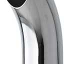 Chrome Exhaust Pipe 5"DIA, 18" Length Curved