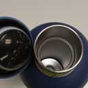 KIVY Insulated Water Bottle (Dark Blue, 33.8 Ounces)