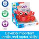 The Learning Journey Crawl About Crab  Musical Crawling Toy for Babies  Interactive Movement Aid with Songs  Developmental Baby Toy for Ages 6+ Months