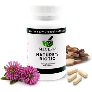 Natures Biotic Berberine Supplement for Daily Wellness Support with Blend of Oregano, Garlic, Vitamins C & B6, Magnesium, and Zinc, 90 Capsules (Pack of 1)