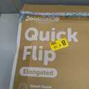 Jool Baby Quick Flip Toilet Seat with Built-in Potty & Splash Guard for Toddler Training, Slow Close (Elongated)