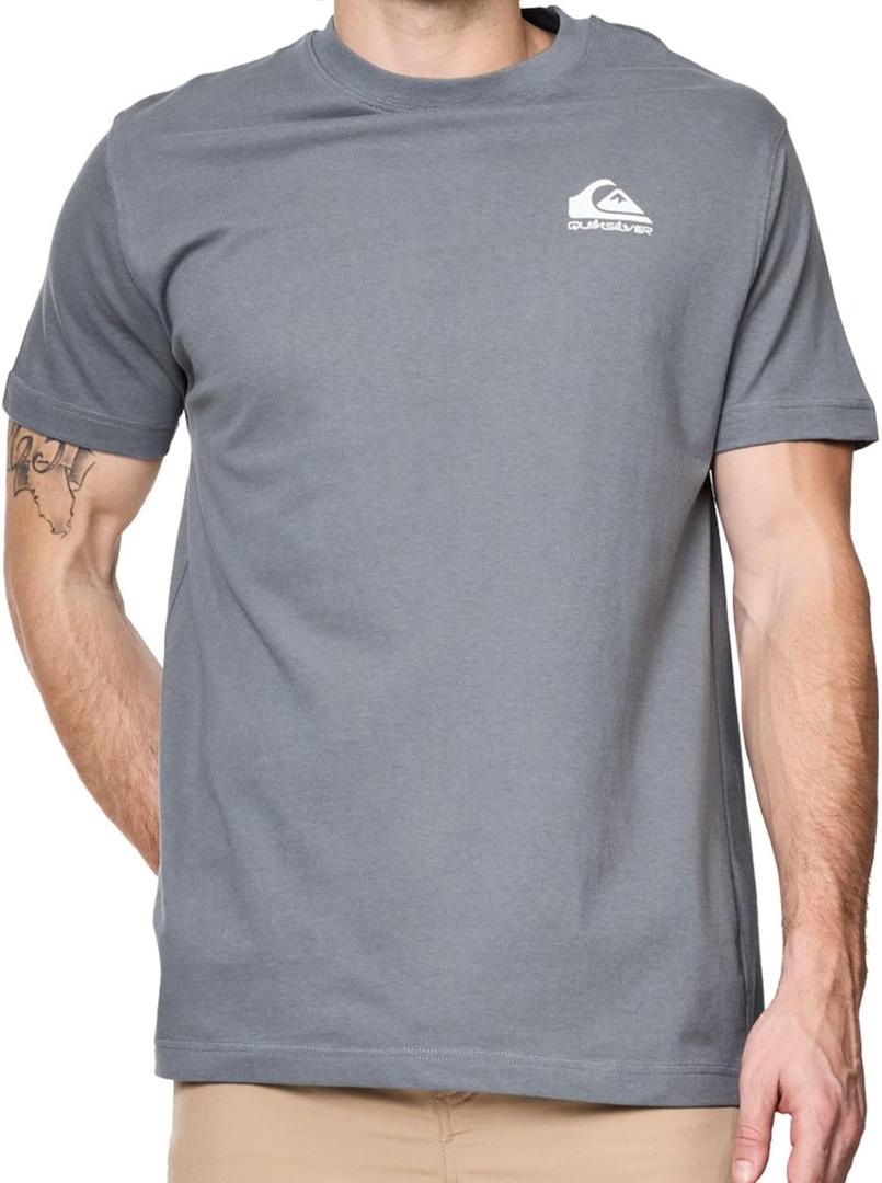Quiksilver Big and Tall T-Shirts for Men - Mens Short Sleeve Cotton Crewneck Tee (4XL)