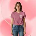 LBP Women Teacher Shirt Teaching is Heart Work T Shirt Casual Teachers Life Tee Tops (L)