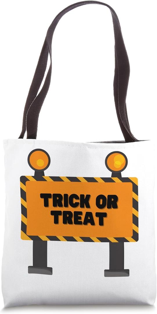 Construction Worker Trick or Treat Bag Tote Bag (16 inches)