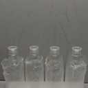 4 Pack Glass Milk Bottle, 34 Oz Reusable Juice Drinking Jar with Airtight Lid, Heavy Duty Leakproof Water Bottles Container for Iced Tea, Beverage, Smoothies Storage