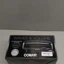 Conair Hot Rollers for Long, Medium & Short Hair, 12 Jumbo 1 " Heated Hair Rollers with Clips, Hot Curlers for Women, Volume & Curls, Black