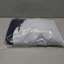 Amazon Basics Lightweight Super Soft Easy Care Wrinkle Free Microfiber 3 Piece Bed Sheet Set with 14-Inch Deep Pockets, Twin, Navy Blue, Solid, Kids, Men & Women Bedding