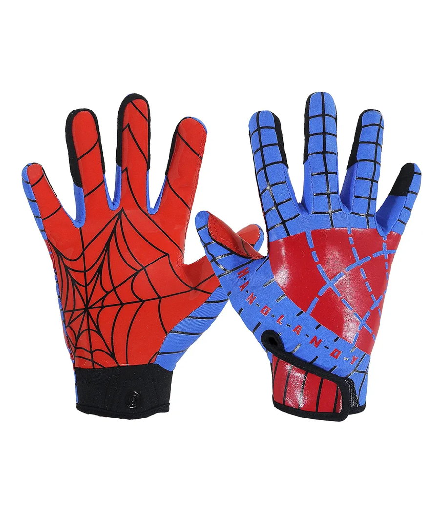 Youth Football Gloves Kid Receiver Gloves Boys Girls Unmatched Grip Great Gift, Size XS