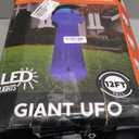 Joiedomi 12 FT Tall Halloween UFO Alien Inflatable Outdoor Decoration, Halloween Blow Ups UFO for Yard Decor with LEDs for Lawn Garden Outside Decoration