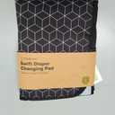 KeaBabies Portable Diaper Changing Pad, Easy Wipe Clean - Foldable Waterproof Baby Changing Mat for Diaper Bag, Compact, Lightweight, 25x13 Newborn, Infant, Baby Changer Travel Essential (Black Geo)