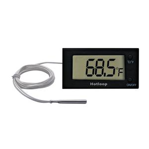 Digital Oven Thermometer Heat Resistant up to 572F/300C, LCD (Black)