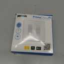 PrimeChime Plus 2 Electric Doorbell Kit - Doorbells for Home - Includes Selectable Ring Chimes - Basic Button, White - NICOR Lighting