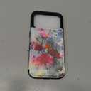 FUNMIKO for iPhone 17 Pro Wallet Case with Card Holder, RFID-Blocking, Military-Grade Drop Protection & Floral Animal Design, Magnetic Closure with Leather Kickstand - Dreamy Flowers