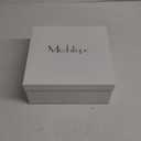 Modatope Knee High Boots Women Fold Over Knee High Boots Chunky High Heels Long Boots Zipper Pointed Toe Dress Tall Boots for Women 8