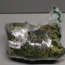 KKJIAF Olive Green Velvet Round Tablecloth 70 inch, Retro Farmhouse Ruffle Round Table Cloth Washable Table Cover for Wedding Buffet Parties Baby Shower Kitchen Decoration