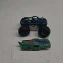 Hot Wheels Monster Trucks, Oversized Monster Truck, 1:24 Scale Die-Cast Toy Truck with Giant Wheels and Cool Designs