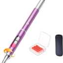 Benote Diamond Art Painting Pen Refillable Wax, Diamond Paint Accessories Refillable Wax Pen Self-Stick Drill Pens with Metal Correction Plate for Art DIY Craft - B18