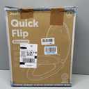 Jool Baby Quick Flip Toilet Seat with Built-in Potty & Splash Guard for Toddler Training, Slow Close (Elongated)
