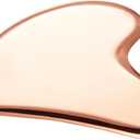 MagEnergy Gua Sha Tool Pure Copper Scraping Facial Massager Guasha Board for Neck and Face Special Gifts for Grandparents Parents Friends