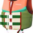 AEOCOO Toddler Swim Vest for 20-30-50-90 Pounds, Kids Pool Floaties Vest  Puddle Swim Jumper Buoyancy Jacket, Boys, Girls, Nios XL